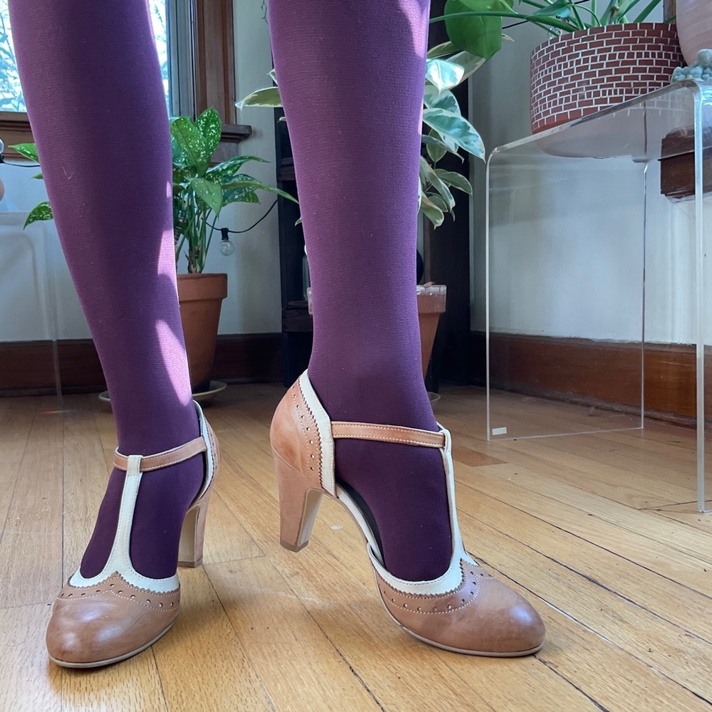 ✨Debutto Donna Genuine Leather Heels ✨